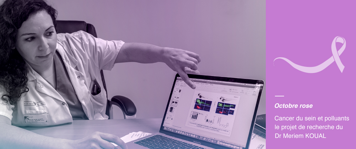 Octobre rose - Cancer du sein et polluants le projet de recherche du Dr Meriem KOUAL